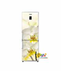 Наклейки на холодильник Роскошная орхидея