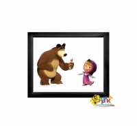 Фото: Постеры для интерьера Маша и медведь