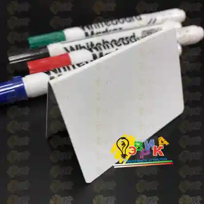 Ценники белые маркерные А образные